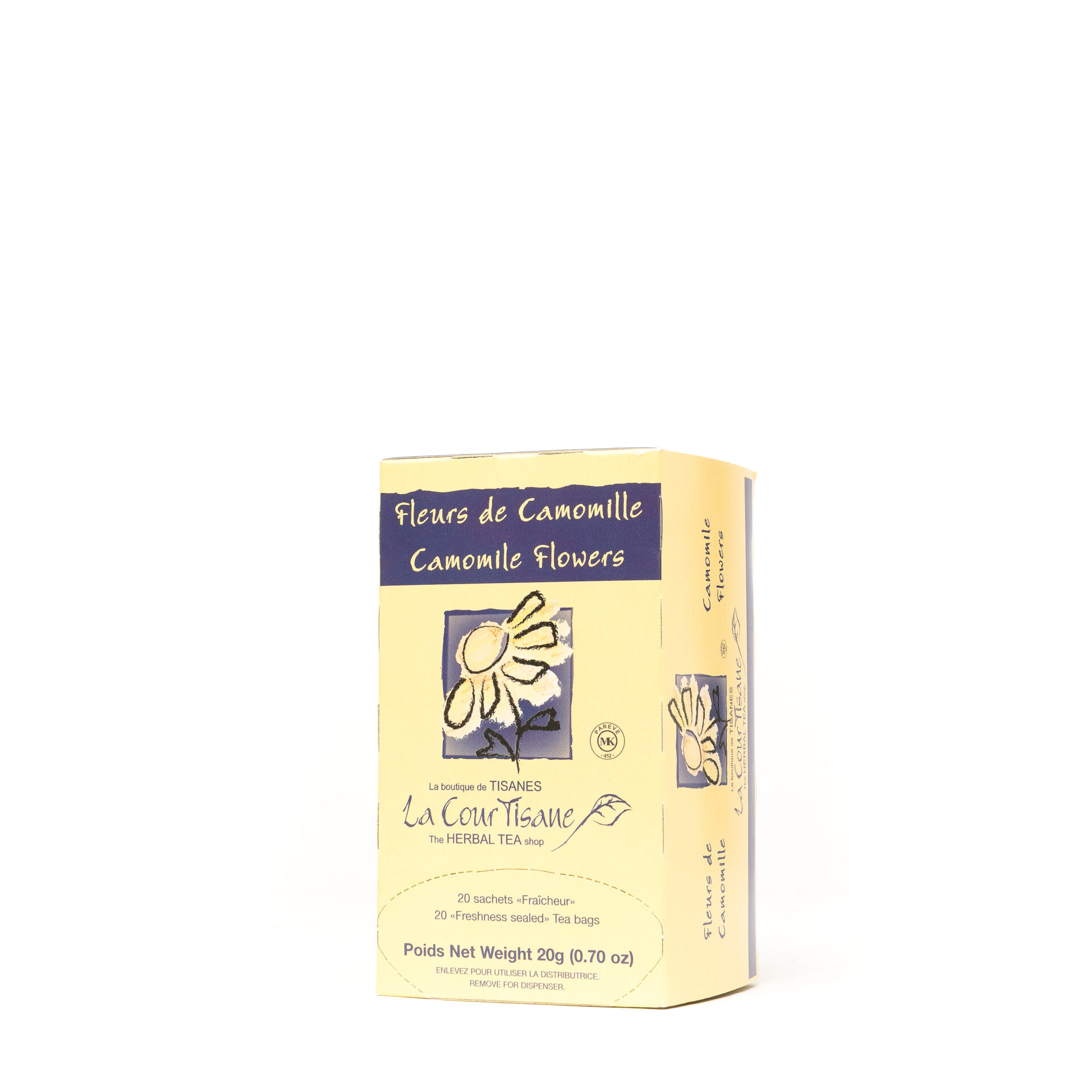 Tisane Fleurs de camomille - 48 sachets - Kanata